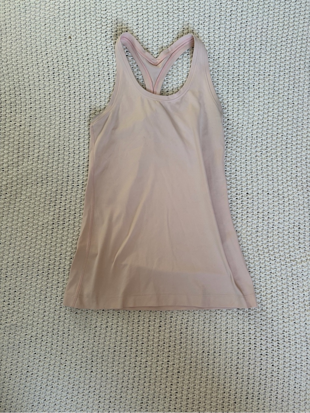 Lululemon Pink Racerback Tank — Size 6